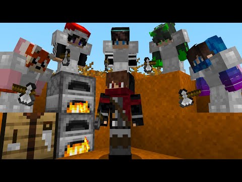 Minecraft Speedrunner Vs 5 Hunters Finale