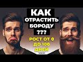 Рост Бороды от 1 до 100 дня