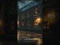 Cold Candlelight 2 🌧️ Rainy Night Study Music #Shorts