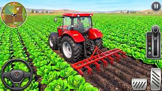 Real Tractor Driving Simulator 3D - New Tractor Farming Games 2026 - Android GamePlay screenshot 2