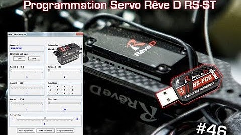 RWD RC DRIFT // Bien programmer son servo Rêve D RS-ST