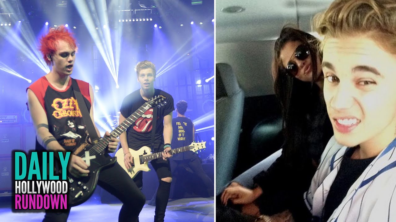Selena Gomez & Justin Bieber Break Up? - 5SOS Sing Tweets on Tonight Show (DHR)