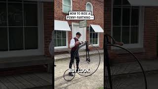 Thumbnail for How to ride a penny-farthing! 😮🤩 - 🎥 shopniljourney