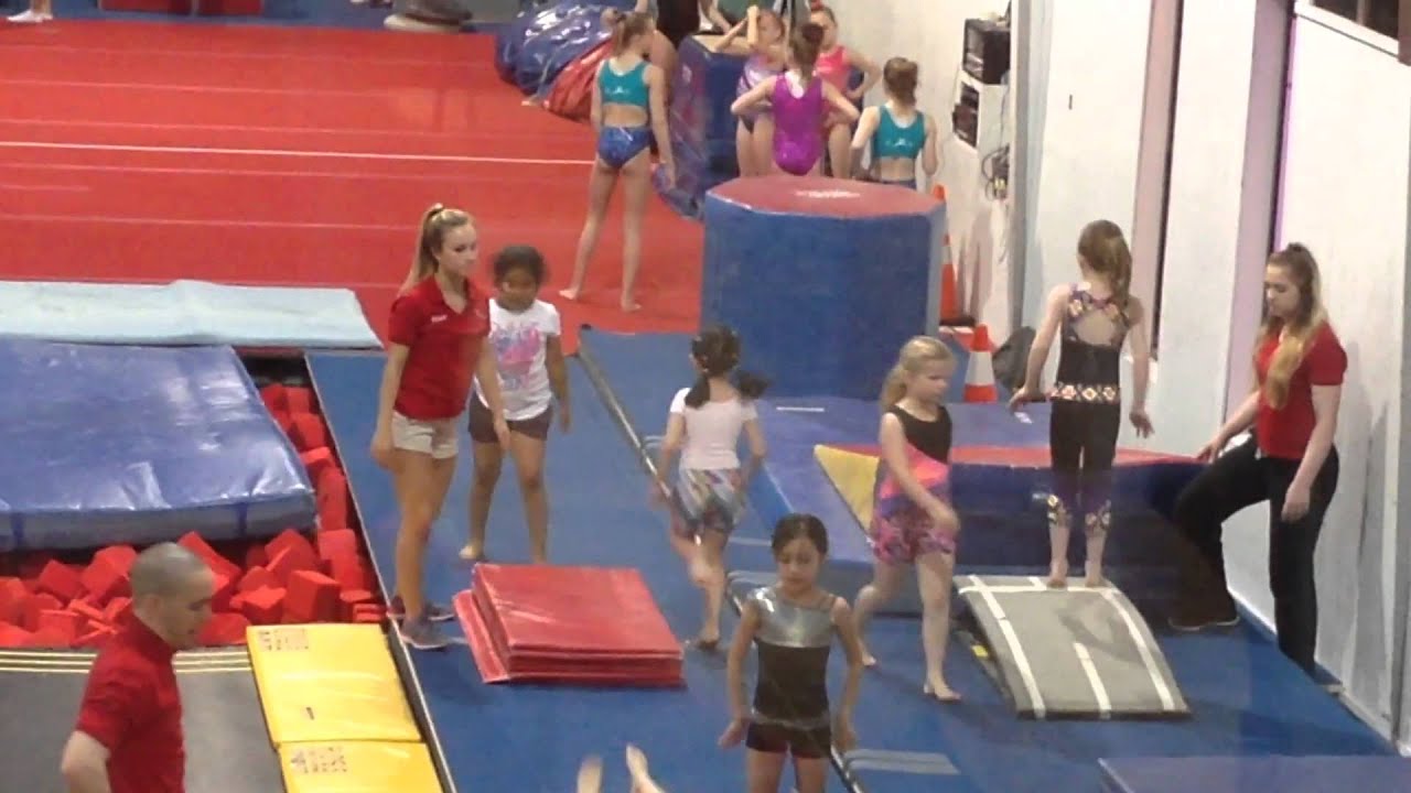 Gymnastics Trial Day part 11 YouTube