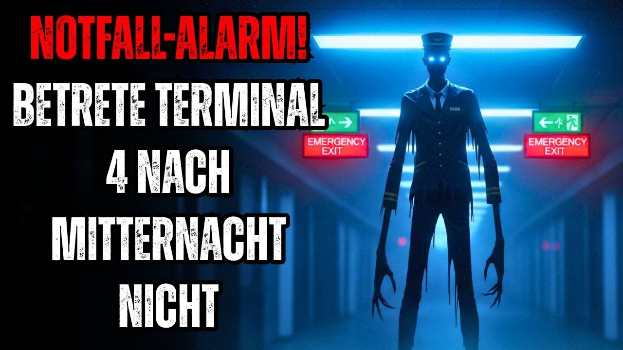 Ich arbeite als Nachtwächter am Flughafen. Es gibt seltsame Regeln im Terminal 4.