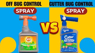 Off vs Cutter Backyard Bug Control Spray - Which is Best For Your Needs
