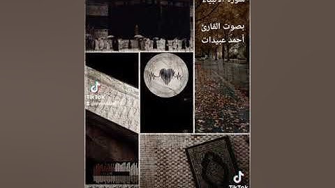 ما تيسر من سورة الأنبياء بصوت القارئ أحمد عبيدات