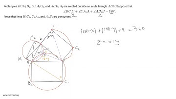 Concurrent lines, but no Ceva - 2021 USAMO Problem 1