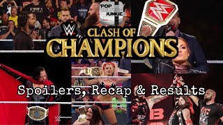 WWE Clash of Champions 2019 FULL SHOW Spoilers, Recap & Results Live Stream