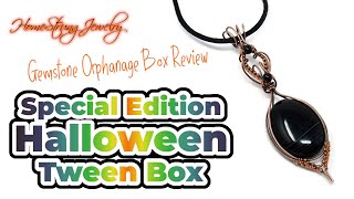The Halloween Tween Box Review: From The Gemstone Orphanage
The Halloween Tween Box is out, and we have a special offer for those of you who would like to become a subscriber to the Gemstone Orphanage Subscription program. You can reserve a spot to begin receiving subscription boxes beginning with the November box.
There are only a limited number of subscription reservations available.
Choose the “Box With Subscription” option when buying your Halloween Tween box and you will have the opportunity to become a full subscriber, along with receiving the latest Tween.
Of course, if you are already a subscriber, or if you are only interested in the Halloween Tween, then choose “Box Without Subscription” and you will receive an amazingly fun box filled with gemstones, crystals, beads, and all manner of other jewelry making stuff, along with your extra-special, Tween Gemstone Orphan and a special gift or two.
There is a $5.00, non-refundable Subscription Reservation Fee that will be returned or applied to your first Subscription box when you complete the subscription process.
So, get a Tween box, maybe sign on to be a subscriber, and then plan on making all sorts of fantastic jewelry.
This box is on sale now, for $44.95 at this link to our website:
https://www.homestrungjewelry.com/product/halloween-tween-box/
The theme for this special collection of Gemstone Orphans and beads is the Autumn season, the Fall harvest, and, of course, Halloween.
All of the Gemstone Orphans in these boxes are Sardonxy ovals and are the first Cabochons we have made available for adoption. Each is unique and delivered with a complete set of adoption papers that include a registry number, stats, description, stone family characteristics, and the Orphans name.
The rest of the box is filled with a curated collection of spooky gemstones, crystal, glass, and metal beads and findings. There are only a limited number of boxes and we encourage you to pick up yours today.
Remember, this is not part of our subscription box program. October is a month between our regular subscription offerings (which is why we call them Tween boxes) which we occasionally offer to all of you.
If you have any questions, please contact us by email, through our website, or by commenting below.
And dont forget to download your Free copy of An Incomplete Guide to Raising and Caring for Your Gemstone Orphan. Find it here:
https://bit.ly/3EUoaG0
###############
Other projects, materials, information, and tutorials are available on our main website:
https://www.homestrungjewelry.com
We also have an Introduction to Making Wire Jewelry book for beginners available on Amazon at this link:
https://amzn.to/3azEZGC
Along with our Introduction to Stringing book:
https://amzn.to/2MTSFE9
##################
00:00 Introduction
00:53 Lets Meet Your Orphan
03:35 Lots of Stands
12:47 Open the Bag of Bead Bags
22:49 A Surprise Gift
23:13 Final Words & Announcements
26:03 Jewelry From the Box The Halloween Tween Box Review: From The Gemstone Orphanage
