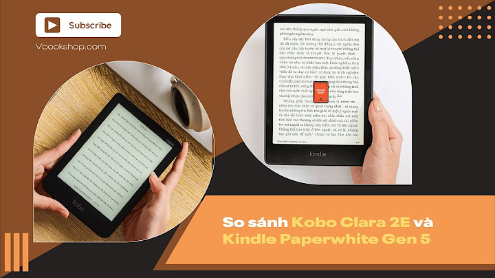 So sánh kobo aura và kindle paper white