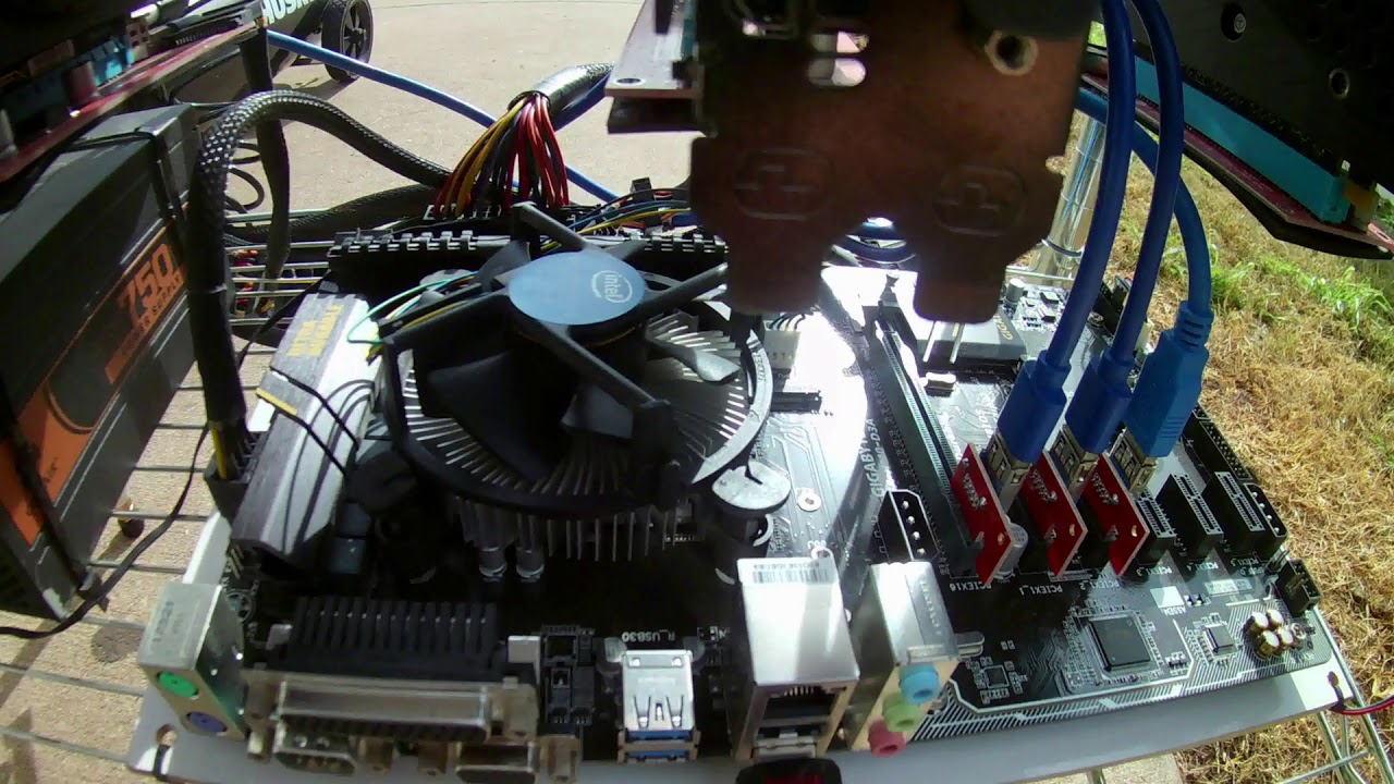 Clean Setup Mining Rig Cleaning my Mining Rigs! - YouTube