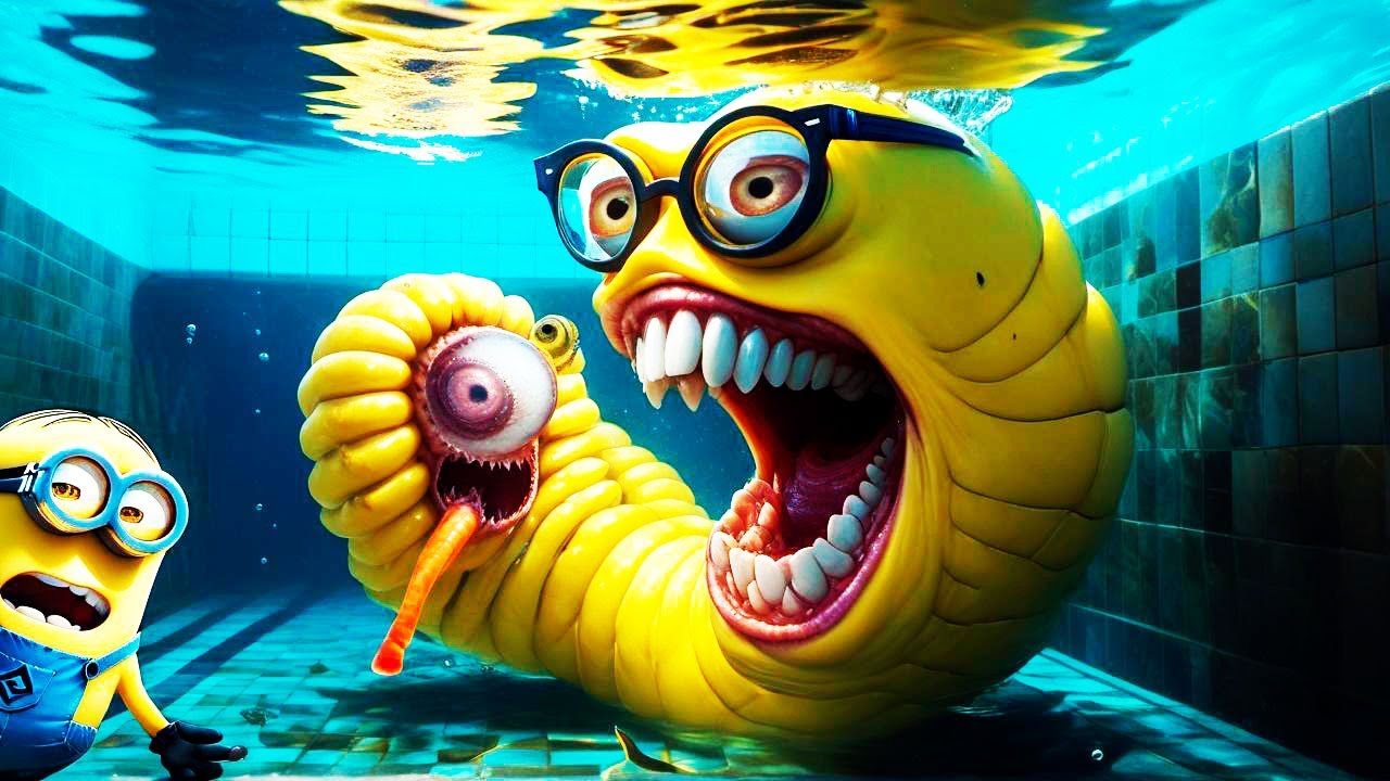 MINION.EXE - Giant Worm vs Special Forces | Story of Transformation ...