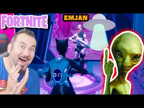 FORTNITE UZAYLILAR TARAFINDAN KAÇIRILDIK! | EMRECAN İLE FORTNITE OYNUYORUZ