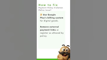 How to Fix Payment Policy Violation on Google Play Store | App Approval Guide 2025 #shorts