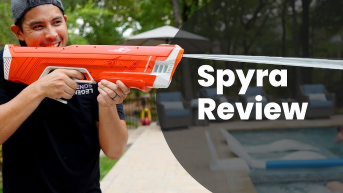 SpyraTwo hands-on: The ultimate water gun - Video - CNET