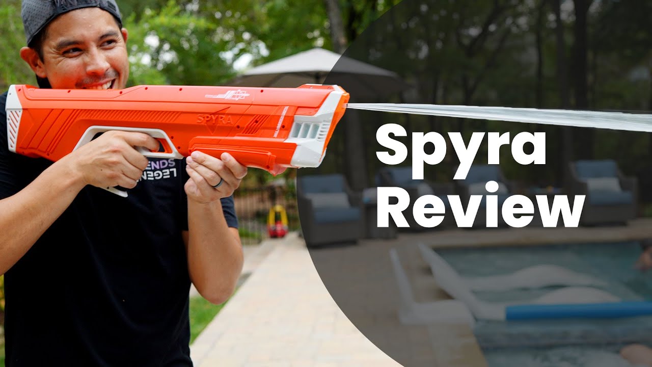 SPYRA TWO vs Nerf Super Soaker XP100 (distances measured!) 