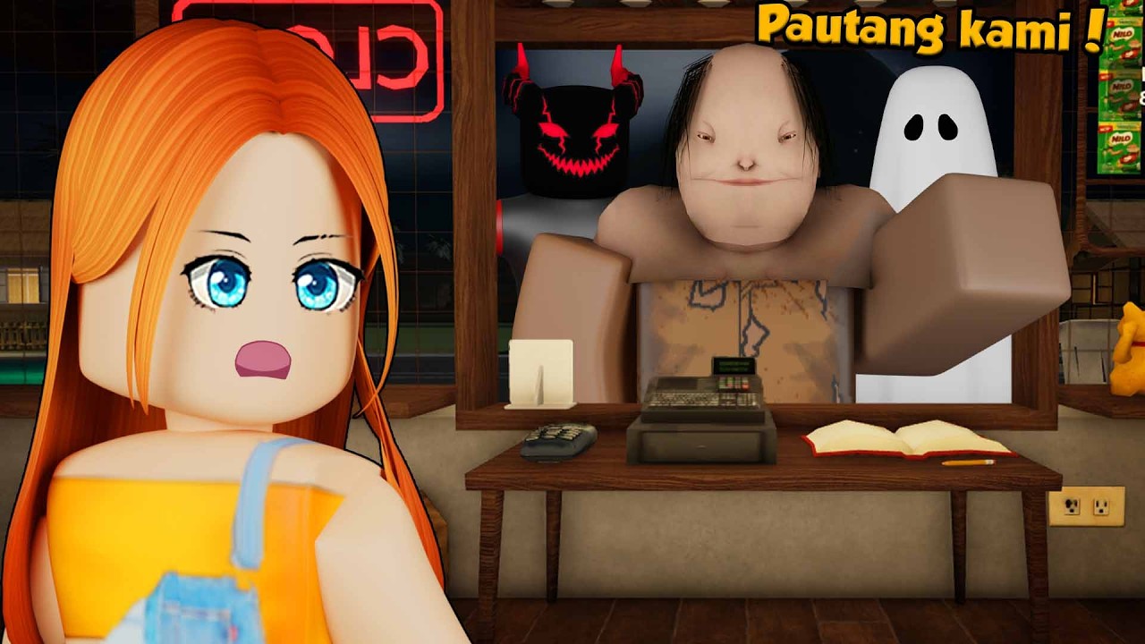 MGA NAKAKATAKOT NA CUSTOMER BUMILI SA SARI-SARI STORE KO | ROBLOX Sari-Sari Store
