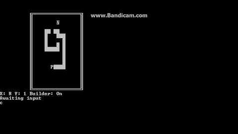 Console Top-Down Builder made with C#