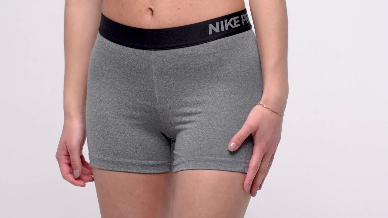 Slow Motion Grey Nike Pro Shorts Try On 🤩 YouTube