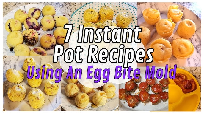 4 Instant Pot Recipes for Silicone Egg Bites Mold