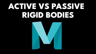 Active vs Passive Rigid Bodies