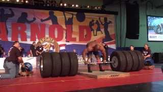 World Record Deadlift 1128 pounds- World's Strongest man