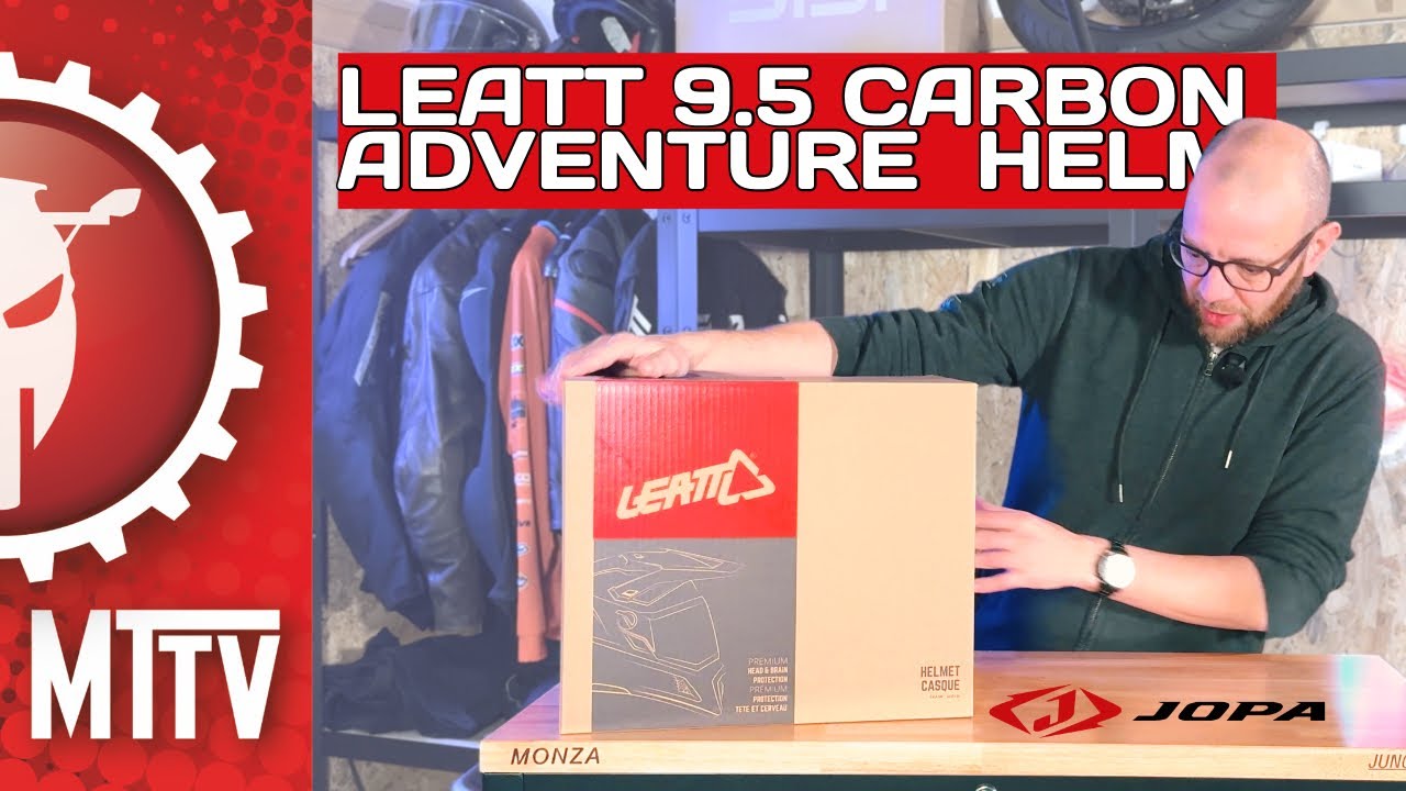 MIJN LEATT 9.5 ADV HELM UNBOXING: EERSTE INDRUK & MEEKLEUREND VIZIER | MOTOR TEST TV 2025