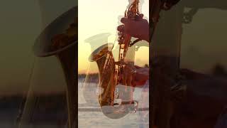 Relaxing Instrumental With Romantic Saxophone With Waves Sound