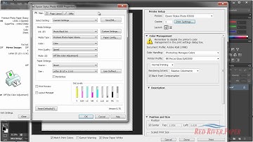 Use Printer Profiles Photoshop CS6 Epson Windows