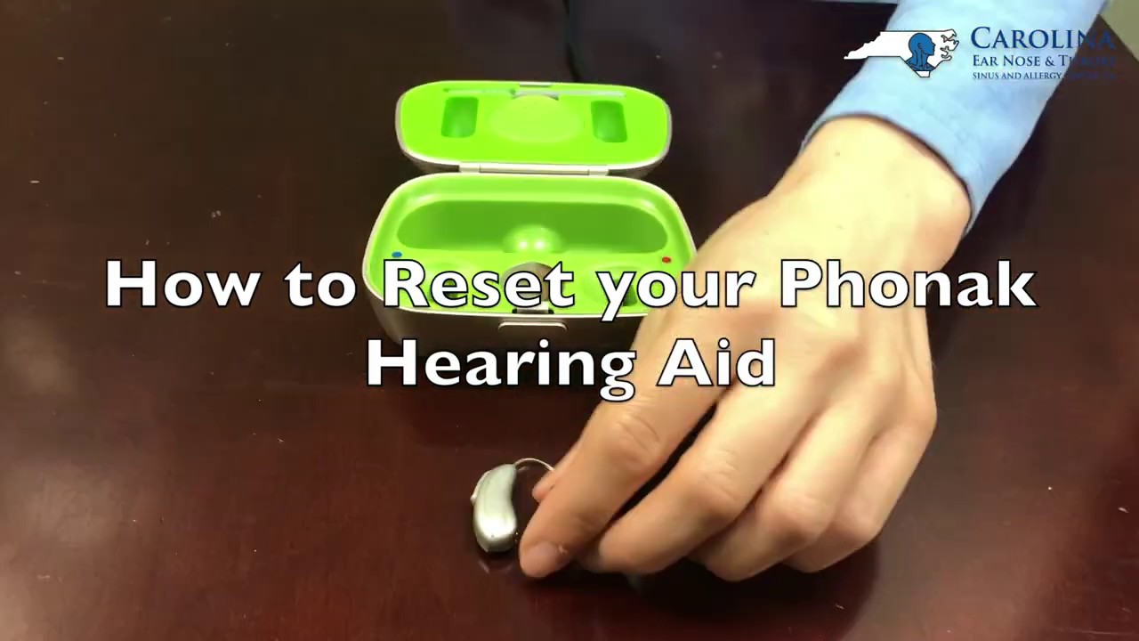 How to Complete Rechargeable Marvel Phonak Reset YouTube