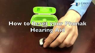 How to Complete Rechargeable Marvel Phonak Reset