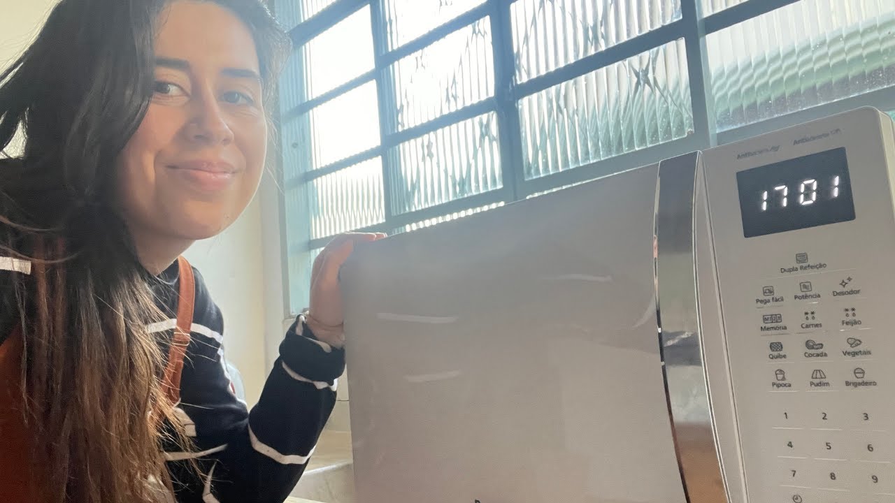 Microondas Panasonic 34L Dupla refeição - Unboxing