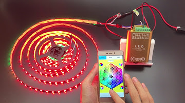 How to use Dream color music WIFI controller