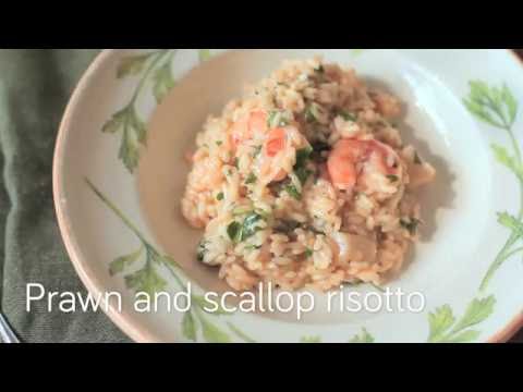 Prawn and scallop risotto | Video recipe