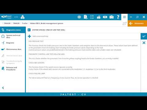 JALTEST CASE STUDY | Replacement of the EBS E brake module in trailer