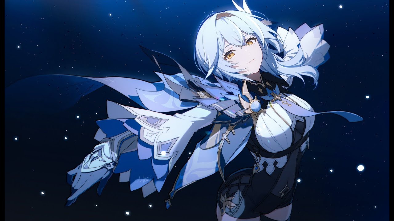 Эола 1 лвл дамаг тест | Genshin Impact