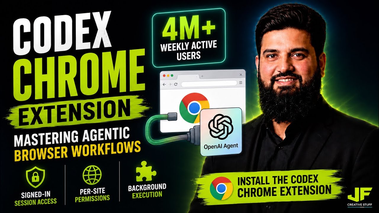 Codex Chrome Extension Explained (Agentic Browsing Is Here) - YouTube
