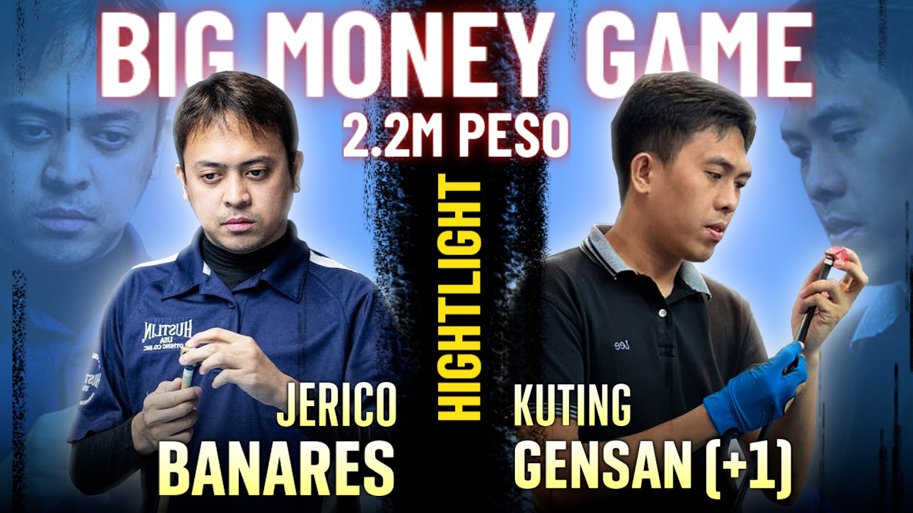[Hightlight] JERICO BANARES vs KUTING GENSAN (+1) | BIG MONEY GAME