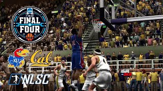 College Hoops 2K8 Tournament - Final Four - Kansas (Nate Stacho) vs Cal (KingJMase)