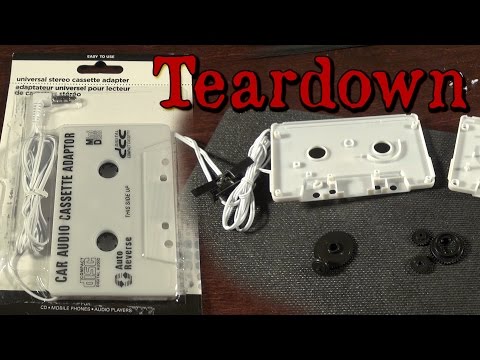 Aux to Cassette Adapter Teardown and Explanation