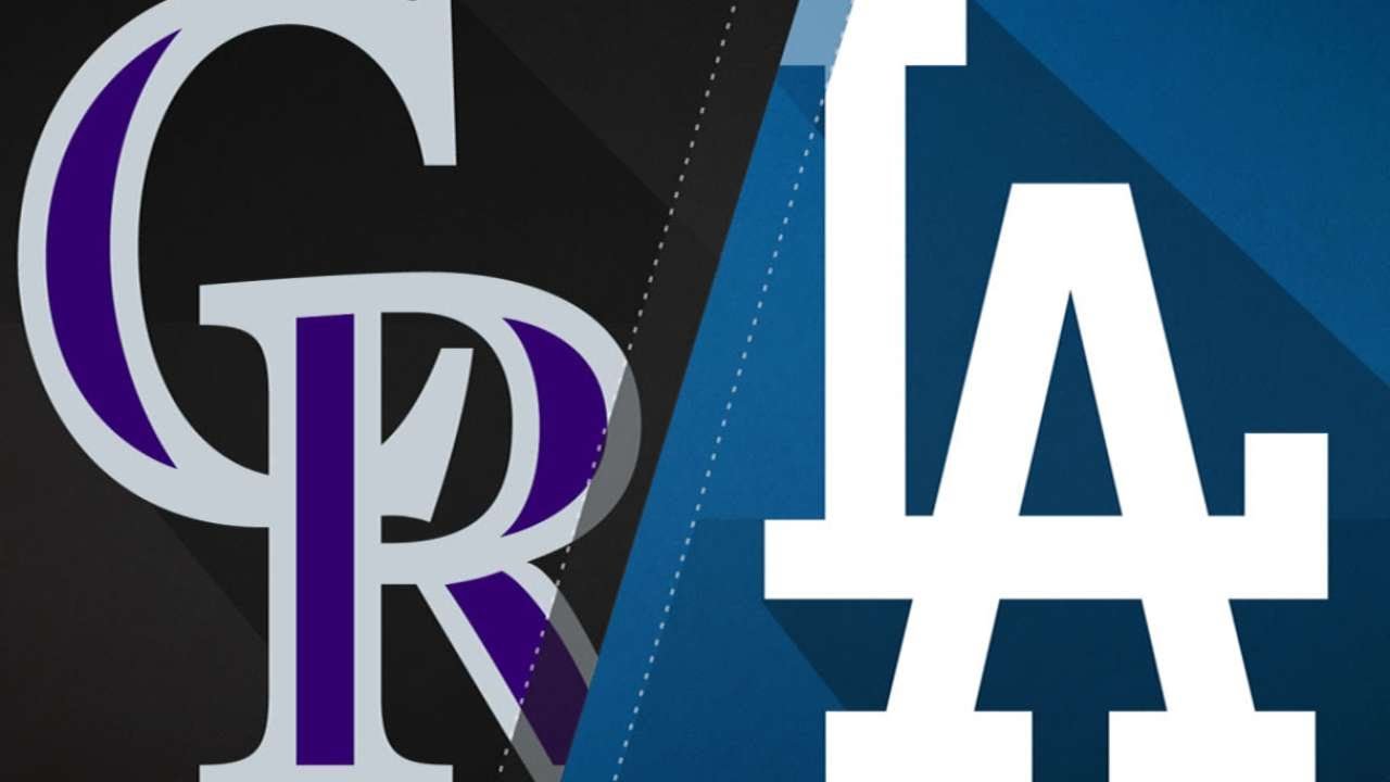 Dodgers take NL West lead with win over Rox: 9/17/18