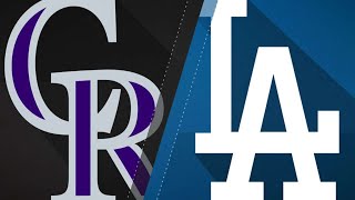 Dodgers Take Nl West Lead With Win Over Rox 91718