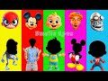Wrong eyes👀 NEW EPISODES / Spider Man 🆚 Mickey 🆚 Crazy Frog DAME TU COSITA Funny Puzzle Wrong Heads