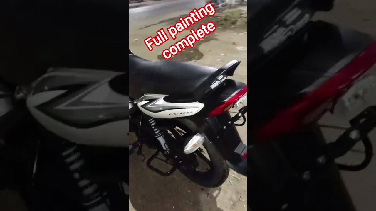 # bike and # car spray painting 