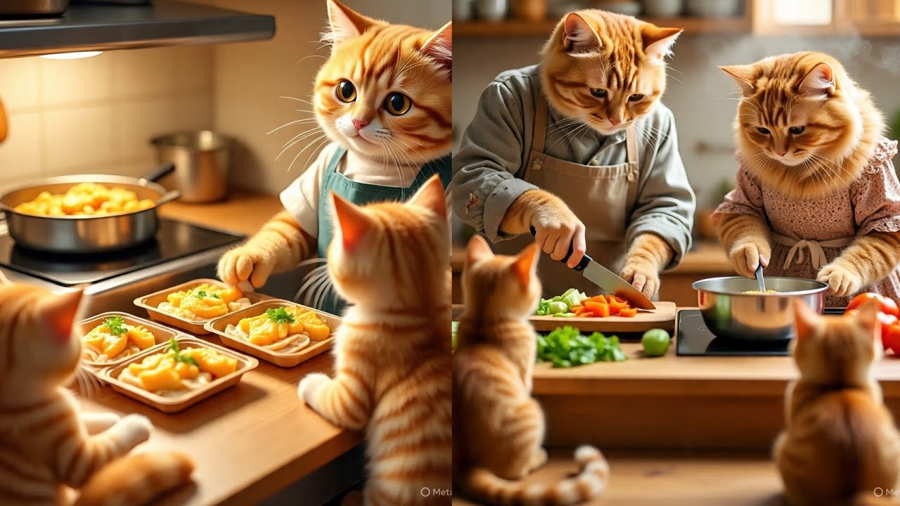 Left in the Rain at Midnight | A Heartbreaking Cat Family Story of Love, Struggle & Hope