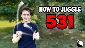 How to Juggle 531 (3 Ball Trick)