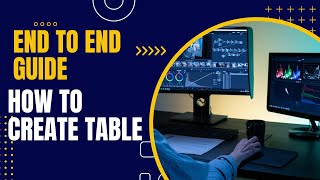 How to Create a Table in SQL Server - Step-by-Step Guide