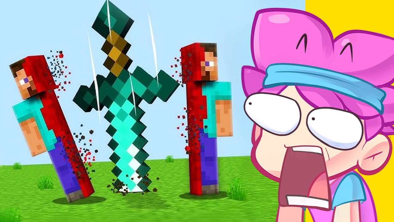 DESTRUYE A STEVE con FÍSICAS REALISTAS en Minecraft 😱 INVICTOR REACCIONA