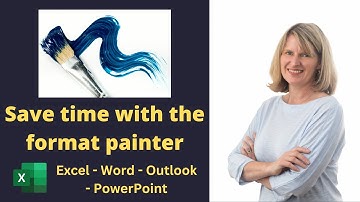 Cut/Copy and Paste Like a Pro - Format Painter